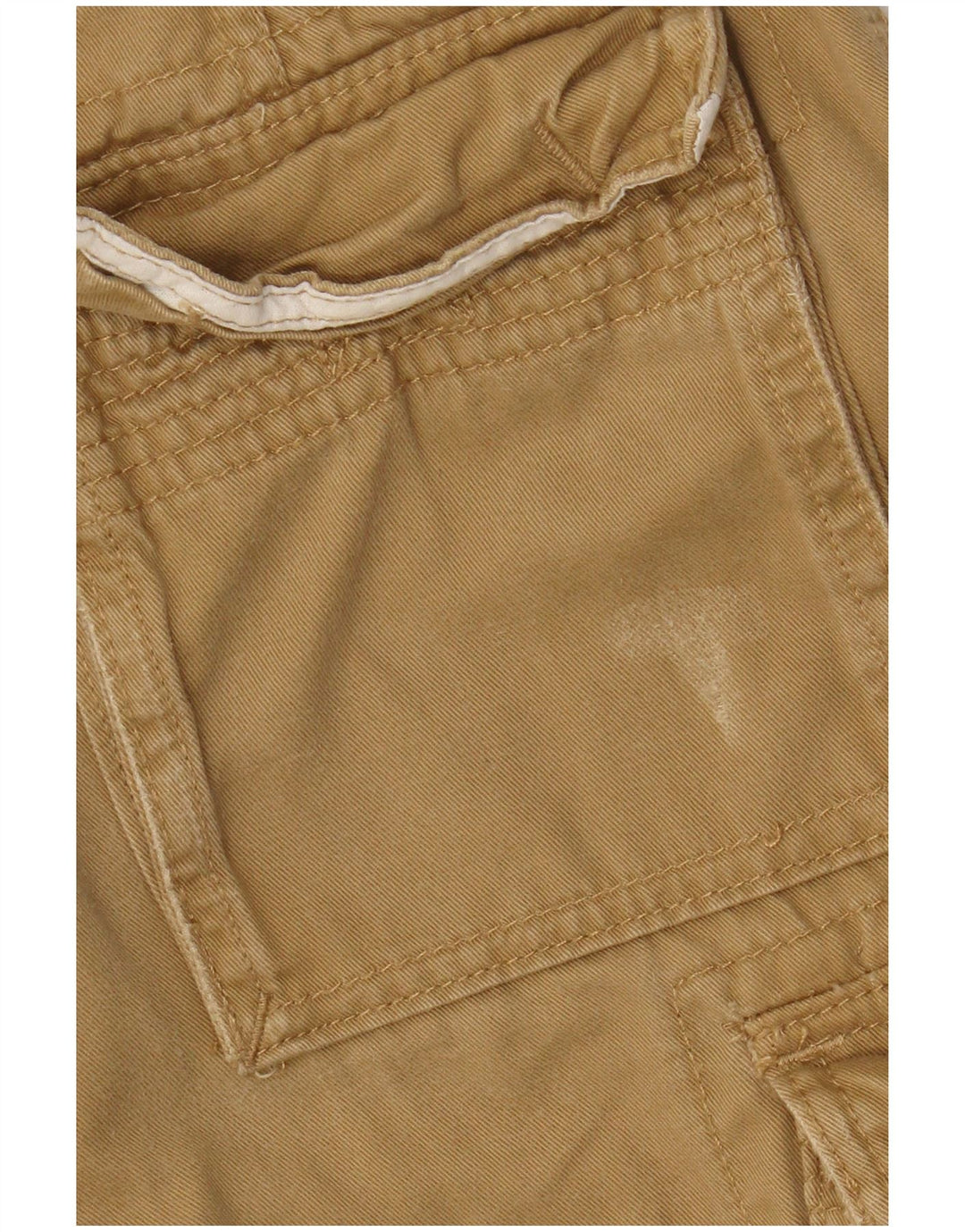 Superdry Herre Cargo Shorts Små W29 Beige Bomuld