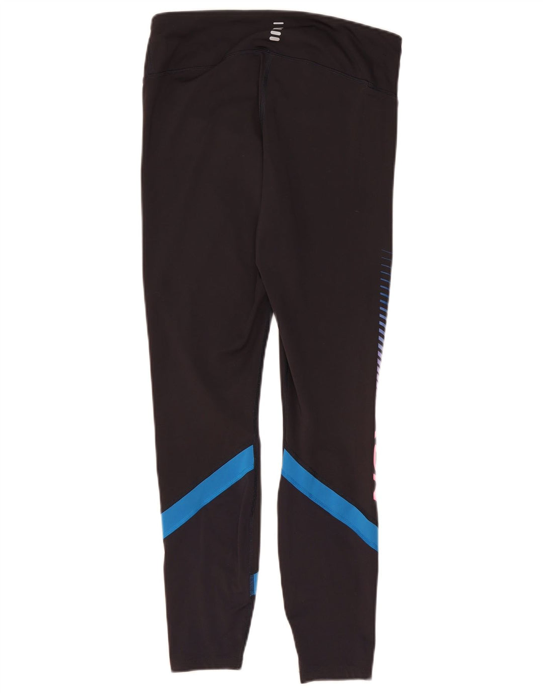 Under Armour Grafiske Leggings til kvinder UK 14 Stor sort farveblok