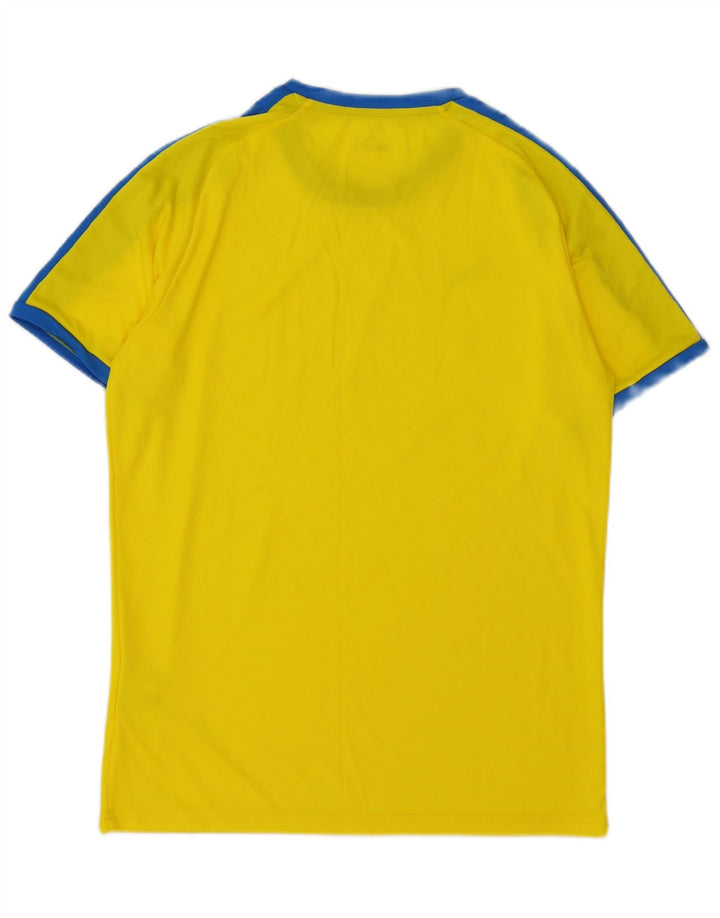 Puma Herre T-Shirt Top Medium Gul Colourblock Polyester
