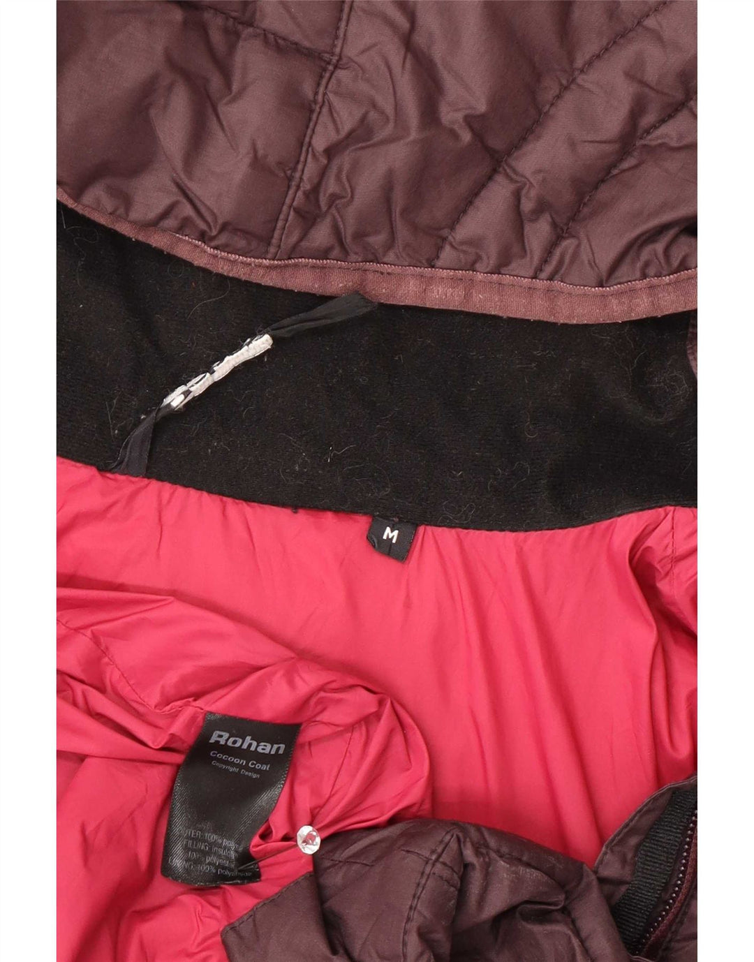 Rohan hættejakke til kvinder UK 14 Medium brun polyester