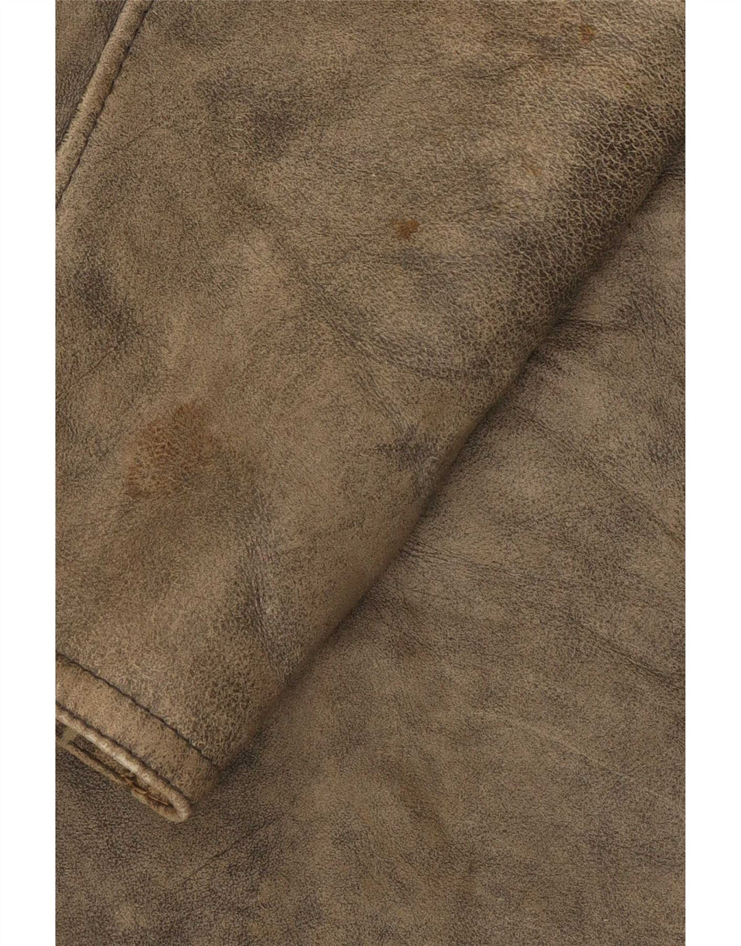 Vintage Dame Shearling Jacket IT 46 Large Grå