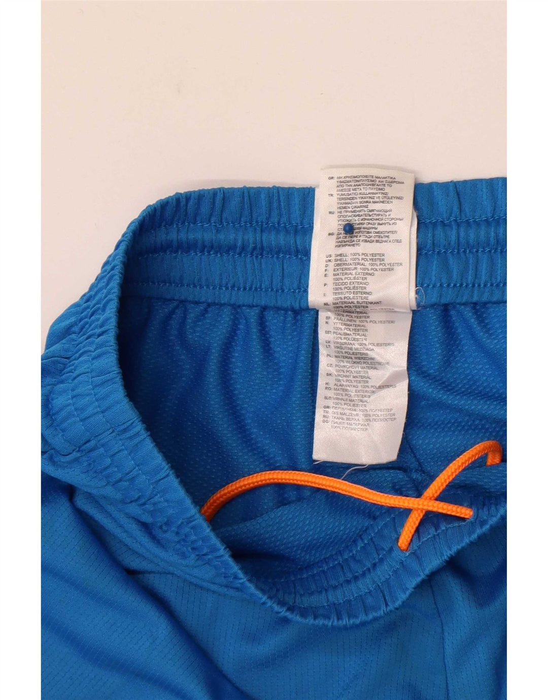 Adidas Herre grafiske sportsshorts Små blå polyester