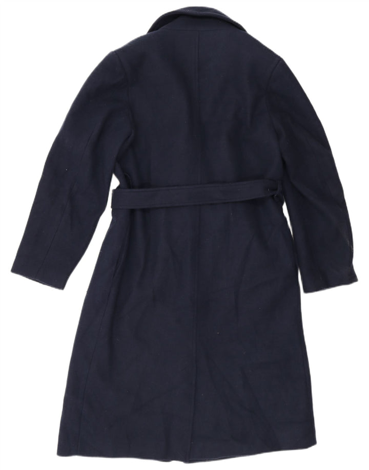 Coast Dame Overfrakke UK 8 Small Navy Blue Polyester