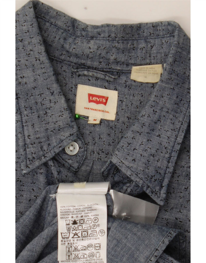 Levi's Herreskjorte Medium Blue Flecked Bomuld