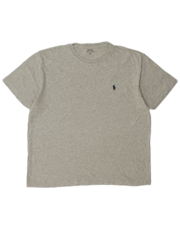 Polo Ralph Lauren Herre T-shirt Top Medium Grey Flecked