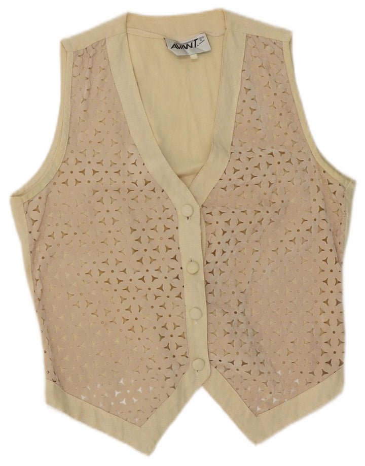 Avant damevest UK 14 Medium Beige