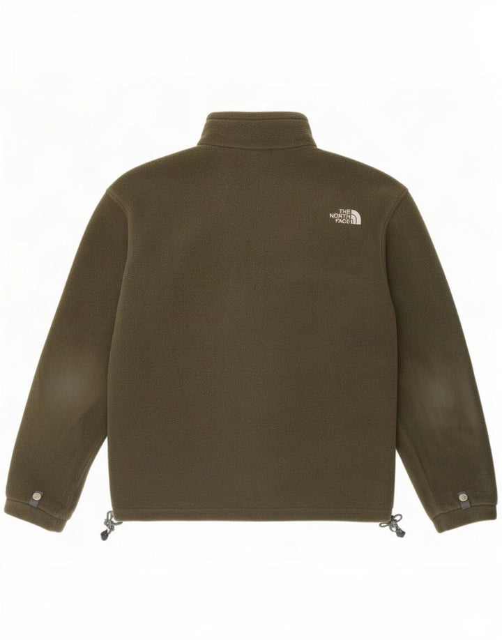 The North Face Herre Liner Fleecejakke UK 36 Small Khaki Polyester