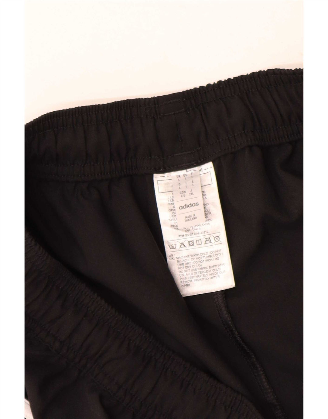 Adidas Herre Aeroready Graphic Sports Shorts Large Sort Polyester