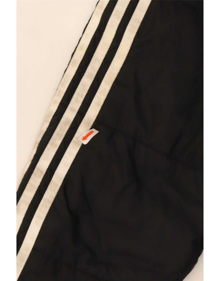 Adidas drenge hættejakke polstret 13-14 år sort polyester