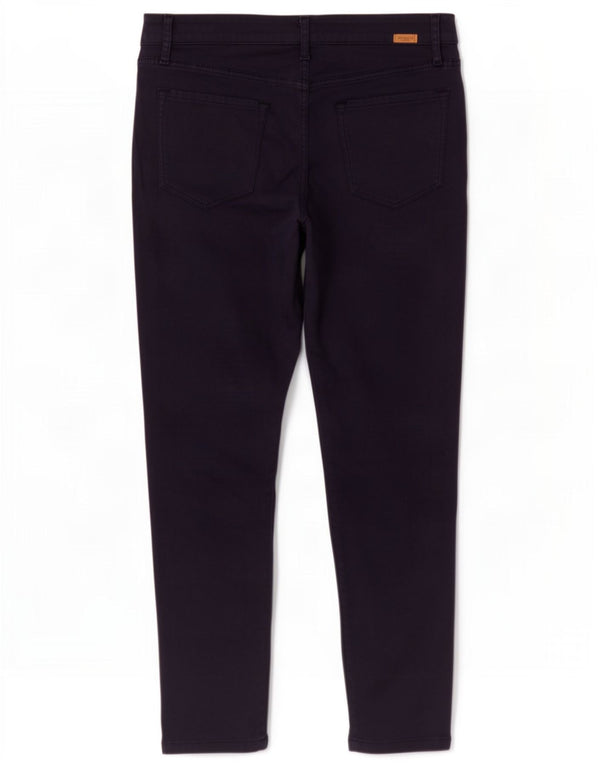 Massimo Dutti Dame Skinny Cropped Trousers EU 40 Medium W30 L25 Navy Blue