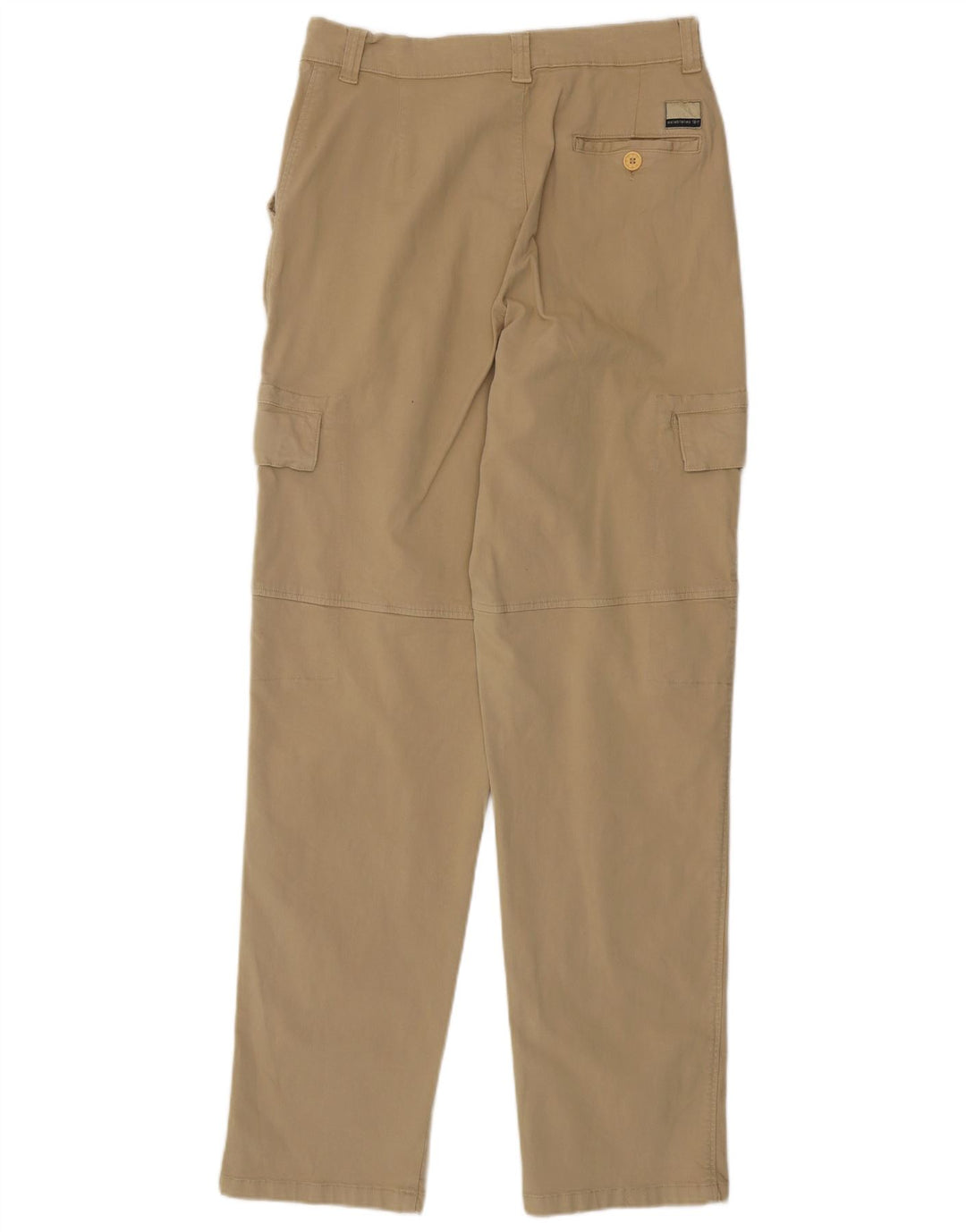 Superga Herre Straight Cargo Bukser IT 48 Medium W30 L33 Beige Bomuld