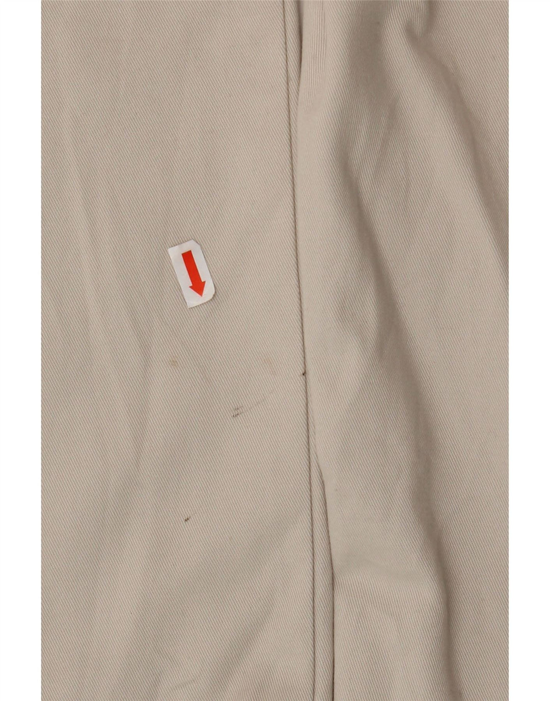 DOCKERS Herre Pegged Chino Bukser W38 L32 Off White Bomuld