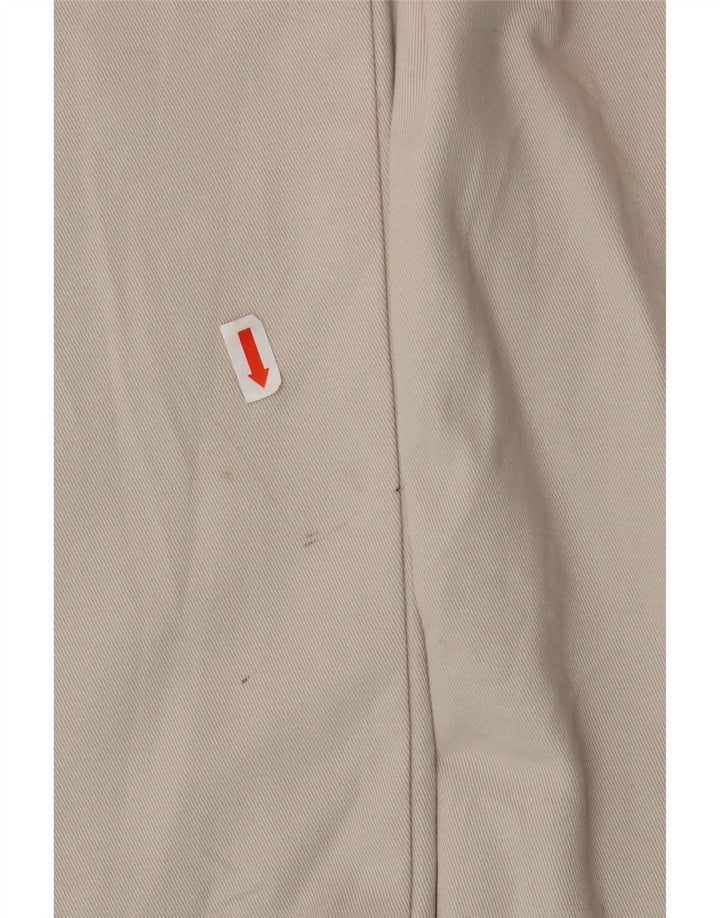 DOCKERS Herre Pegged Chino Bukser W38 L32 Off White Bomuld
