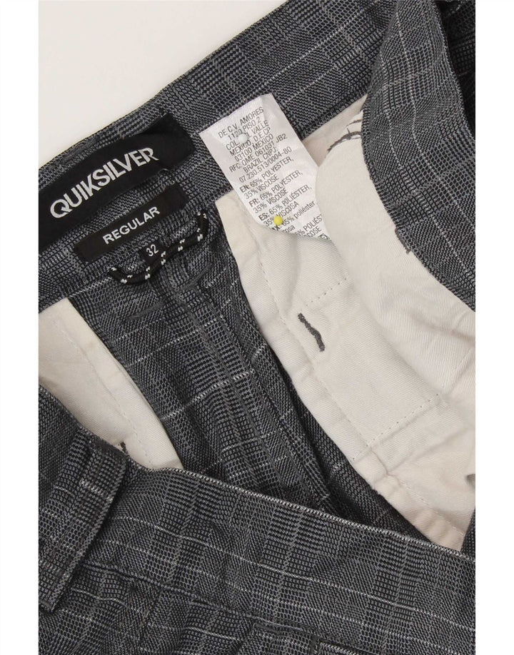 Quiksilver Herre Regular Chino Shorts W32 Medium Navy Blue Ternet polyester