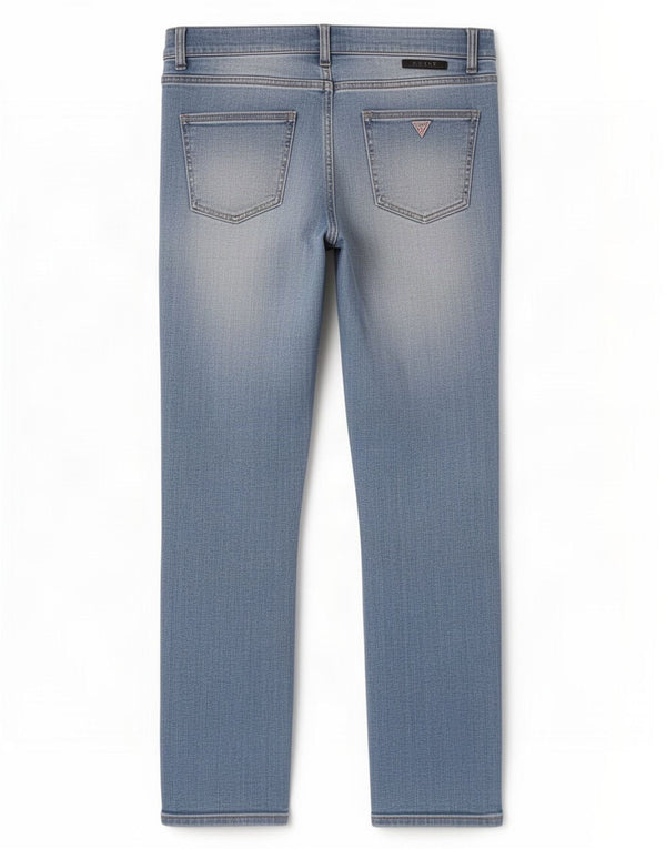 Guess Girls Regular Fit Straight Jeans 13-14 år W30 L27 Blå Bomuld
