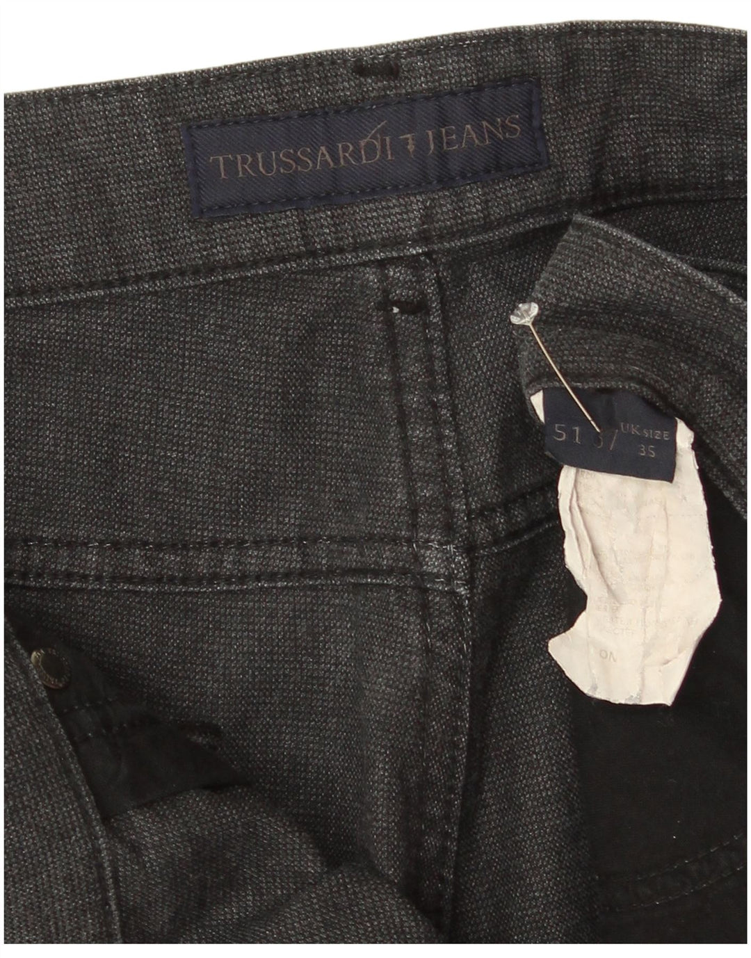 Trussardi Straight Casual Bukser til mænd W35 L30 Grå