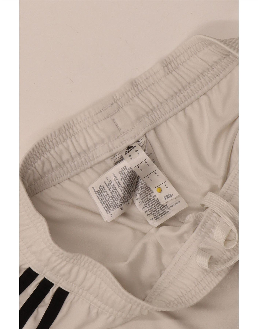 Adidas Juventus Sportsshorts til mænd Small White Polyester