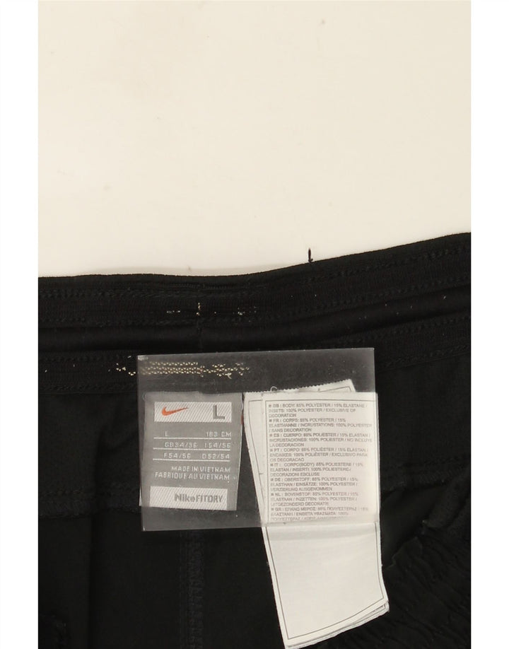 Nike Sportsshorts til mænd Large Black Colourblock Polyester