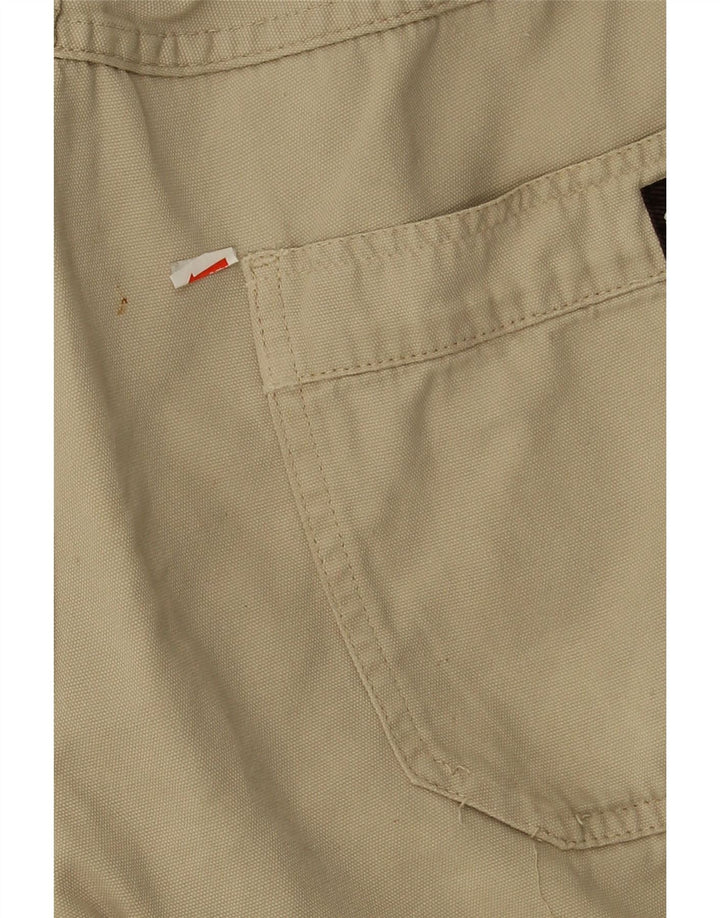 GUESS Mens Chino Shorts W30 Medium Beige Cotton