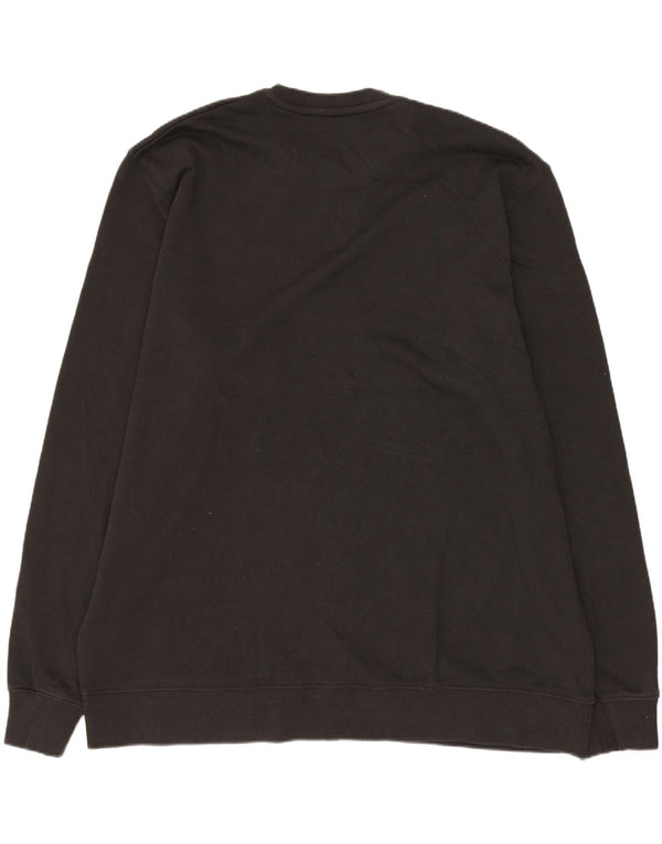 Wrangler Sweatshirt til mænd 2XL sort bomuld