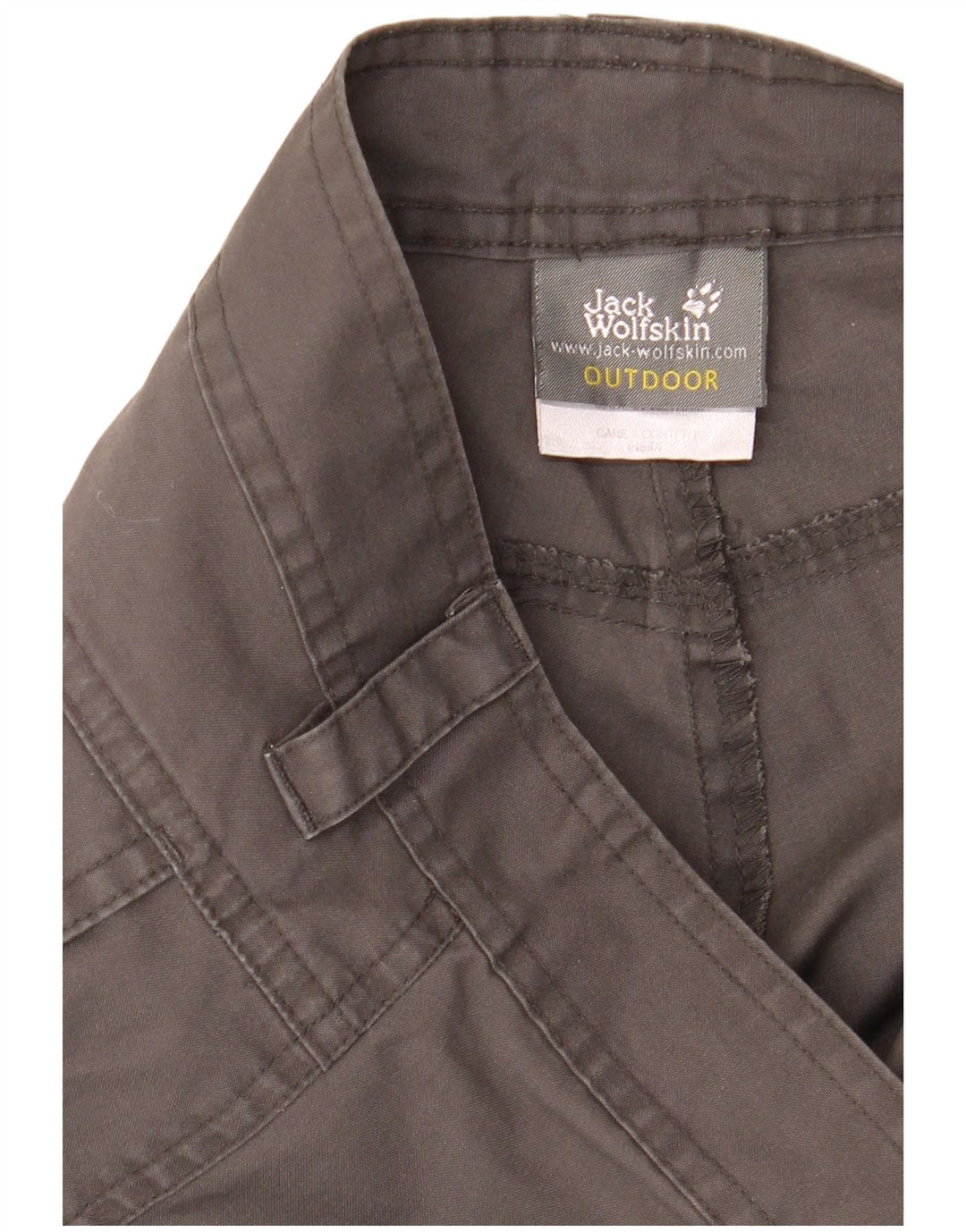 Jack Wolfskin Herre Regular Fit Straight Cargo Bukser Large W34 L30 Grå