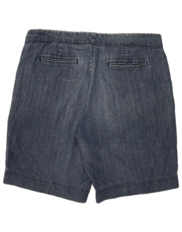Dockers Womens Denim Shorts US 14 XL W36 Blue Cotton