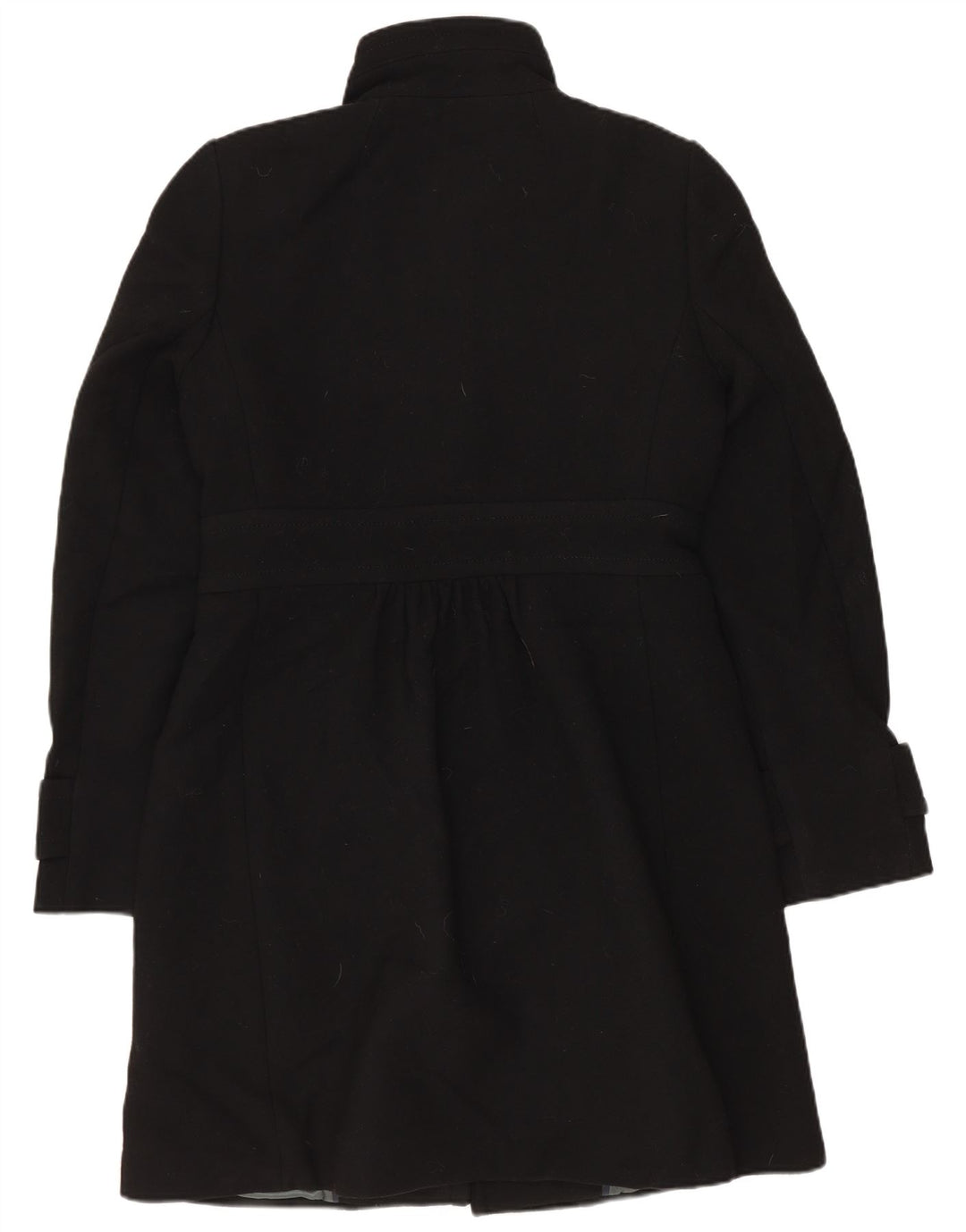J. CREW Dameoverfrakke US 2 XS sort nylon