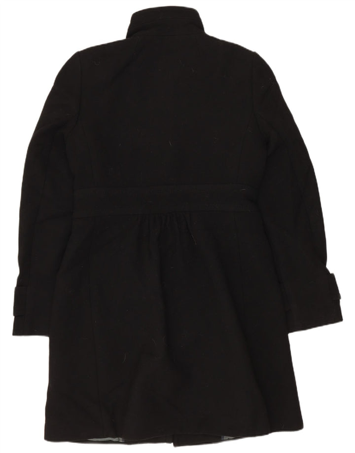 J. CREW Dameoverfrakke US 2 XS sort nylon
