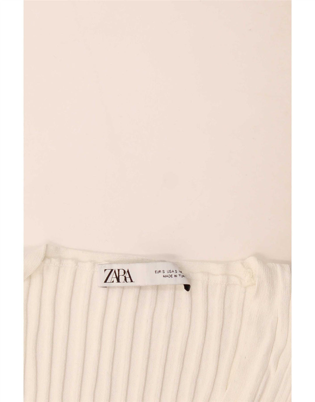 Zara Damevest Top UK 8 Small White