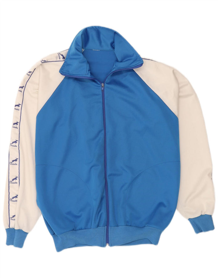 GAZELLE Herre grafisk træningsdragt Topjakke Medium Blue Colourblock