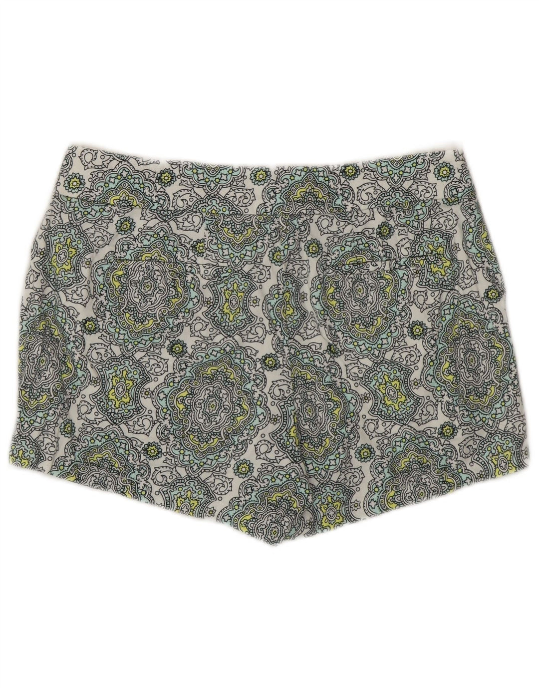 J. CREW chinoshorts til kvinder US 2 XS W28 flerfarvet Paisley bomuld
