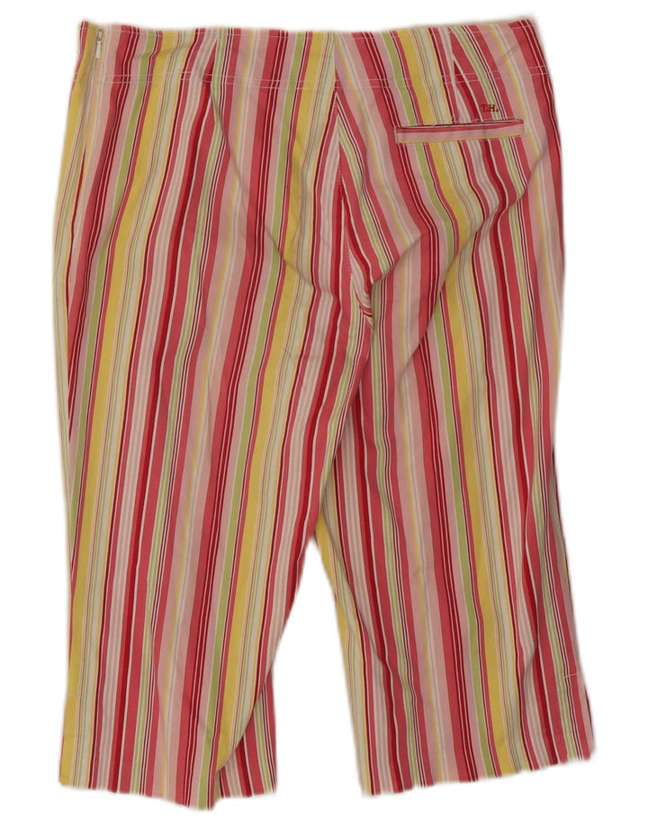 TOMMY HILFIGER Bermuda-shorts til kvinder W30 Mellem flerfarvet stribet