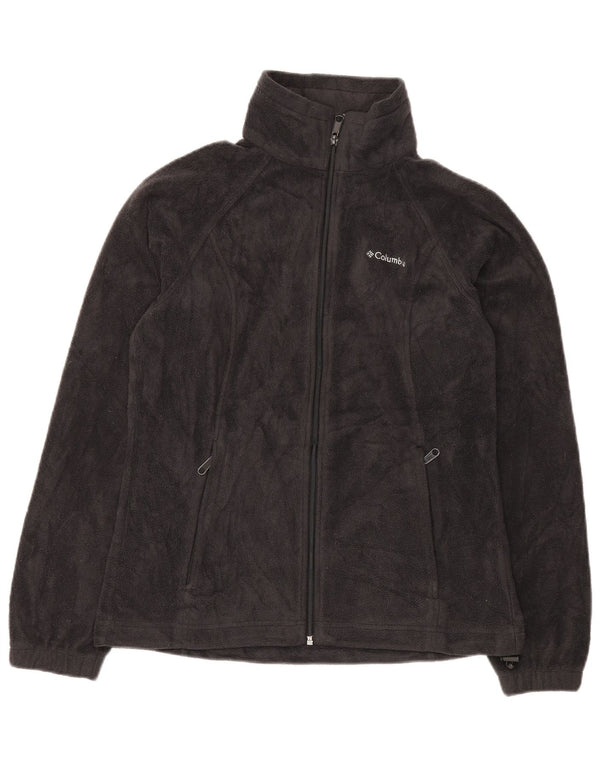 COLUMBIA Fleecejakke til kvinder UK 14 Medium Sort Polyester