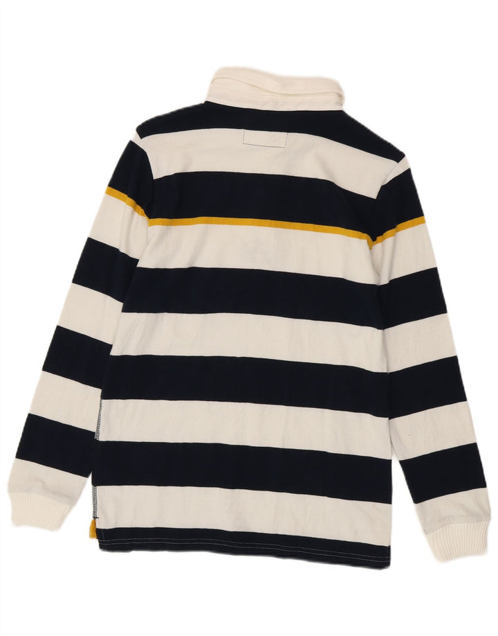 Marks & Spencer Boys Rugby Polo Shirt 12-13 år Marineblå stribet