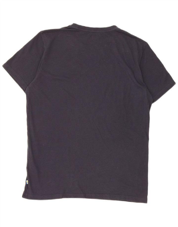 Fjall Raven Herre T-Shirt Top Medium Sort Bomuld