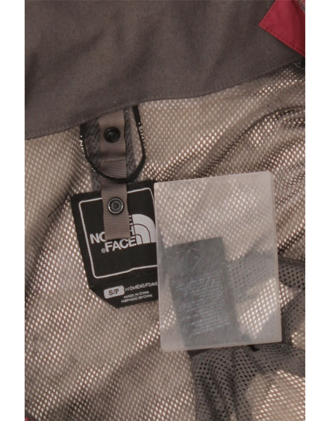 THE NORTH FACE Oversized regnjakke til kvinder UK 10 Small Burgundy