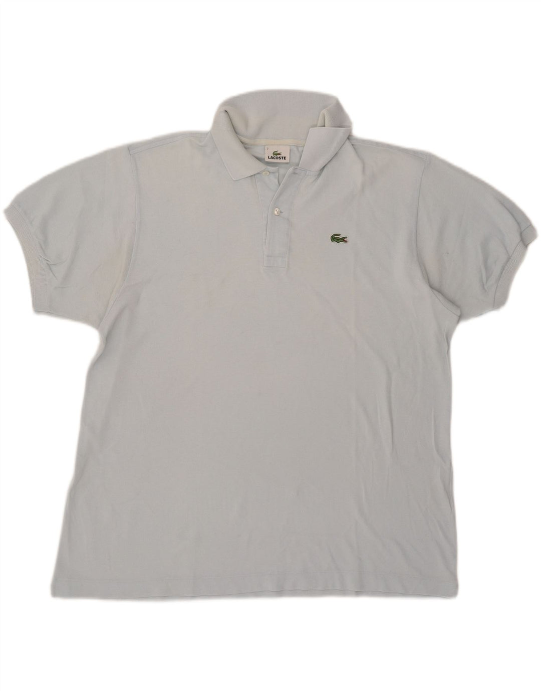Lacoste Herre Polo Shirt Str. 7 2XL Blå Bomuld