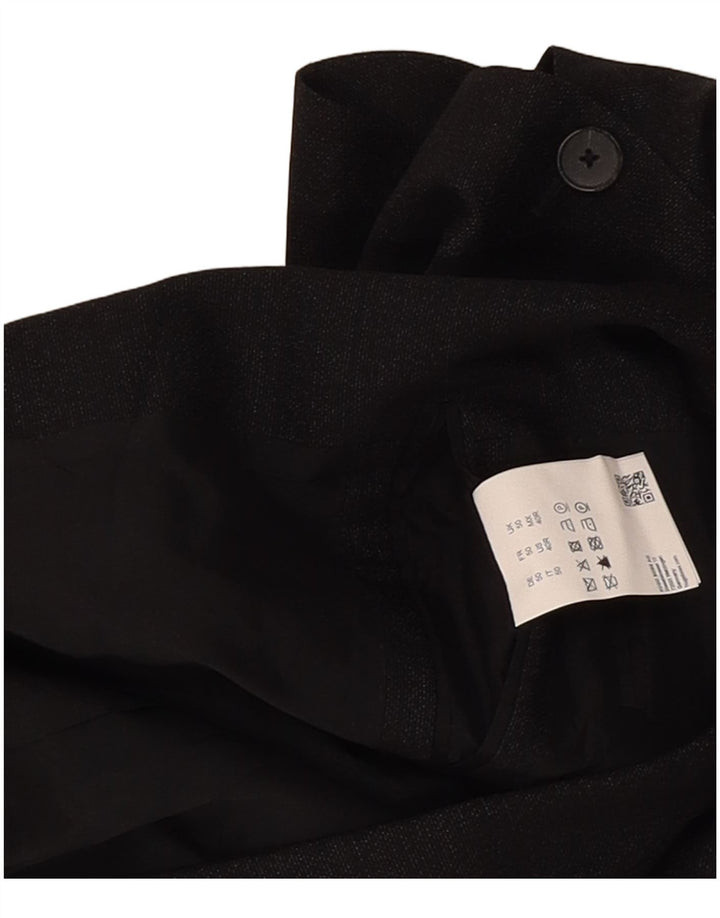 Hugo Boss Herre 2-knaps blazerjakke UK 50 Large Black Virgin Wool