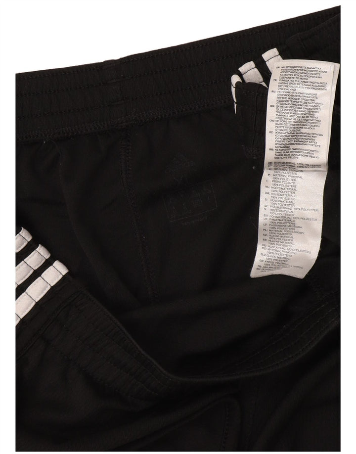 ADIDAS Climalite sportsshorts til kvinder UK 18 XL sort polyester