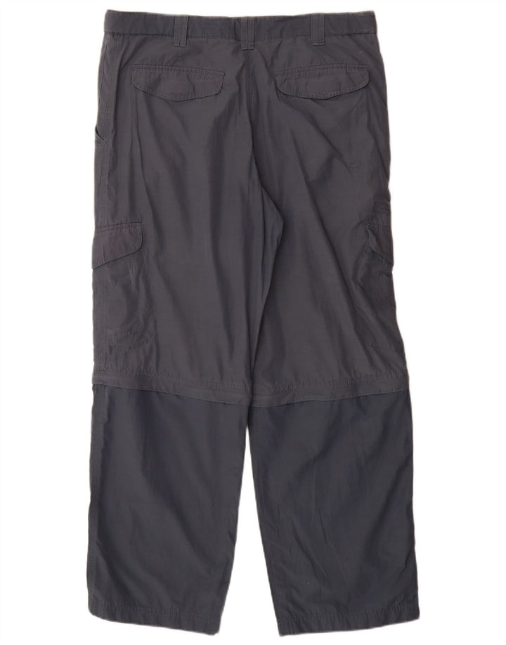 Marks & Spencer Herre Blue Harbor Cargo Bukser W34 L29 Navy Colourblock
