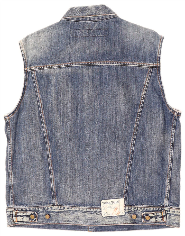 TAG TO drenge Denim Gilet 13-14 år XL blå bomuld