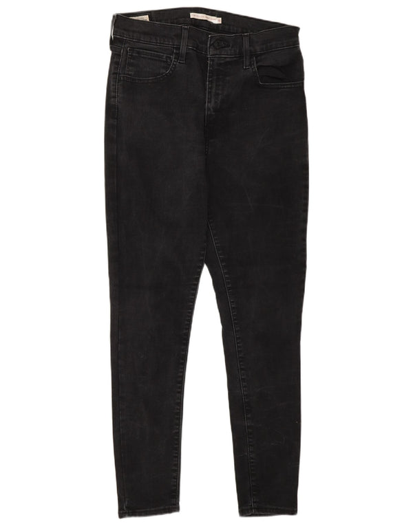 LEVI'S Dame 720 High Rise Super Skinny Jeans W30 L27 Grå Bomuld