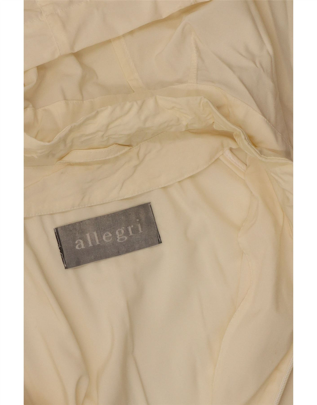Allegri Dame Hooded Bomber Jacket UK 14 Large Off White