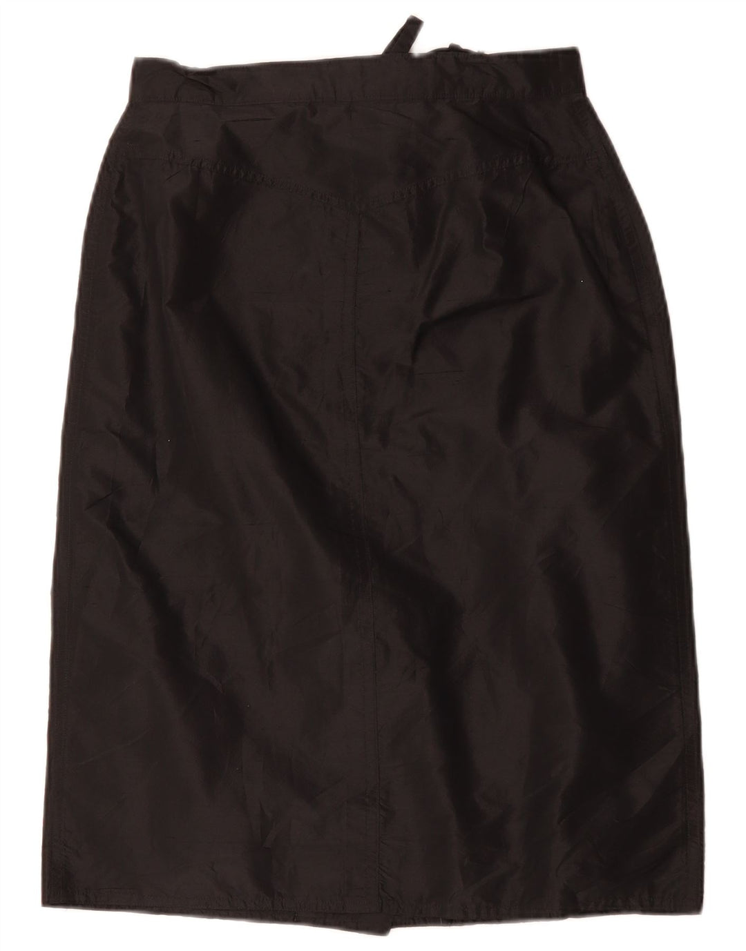 Vintage kvinders højtaljede lige nederdel W28 Medium Black
