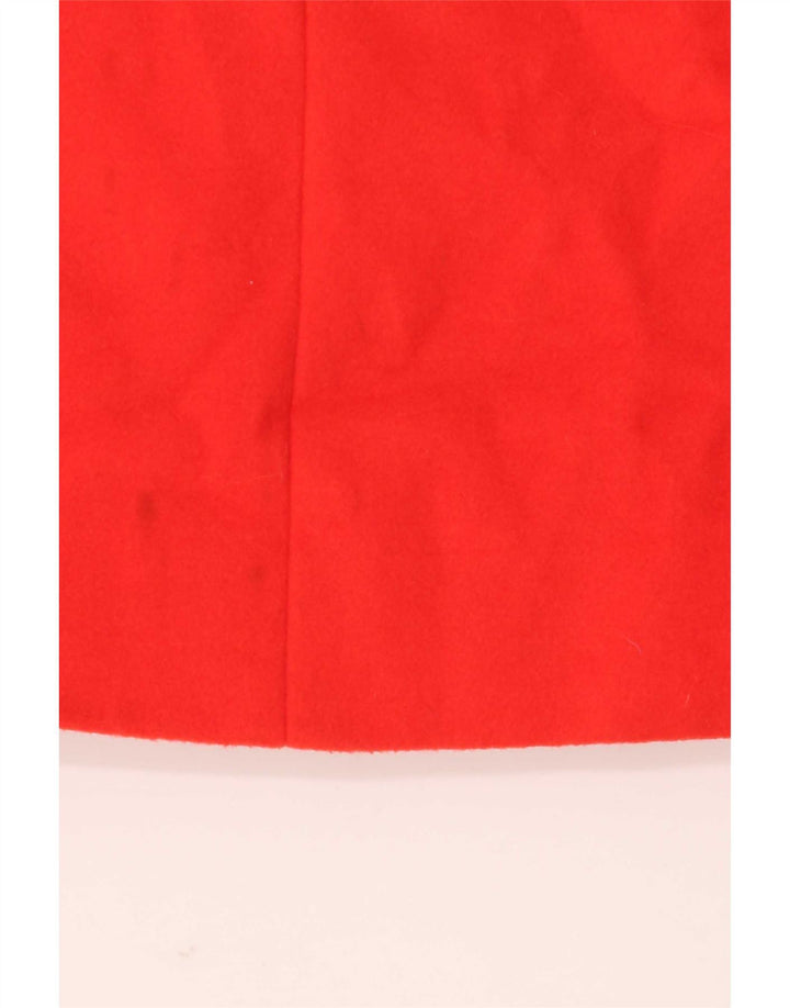 Marks & Spencer Dameoverfrakke UK 12 Medium Rød Polyester