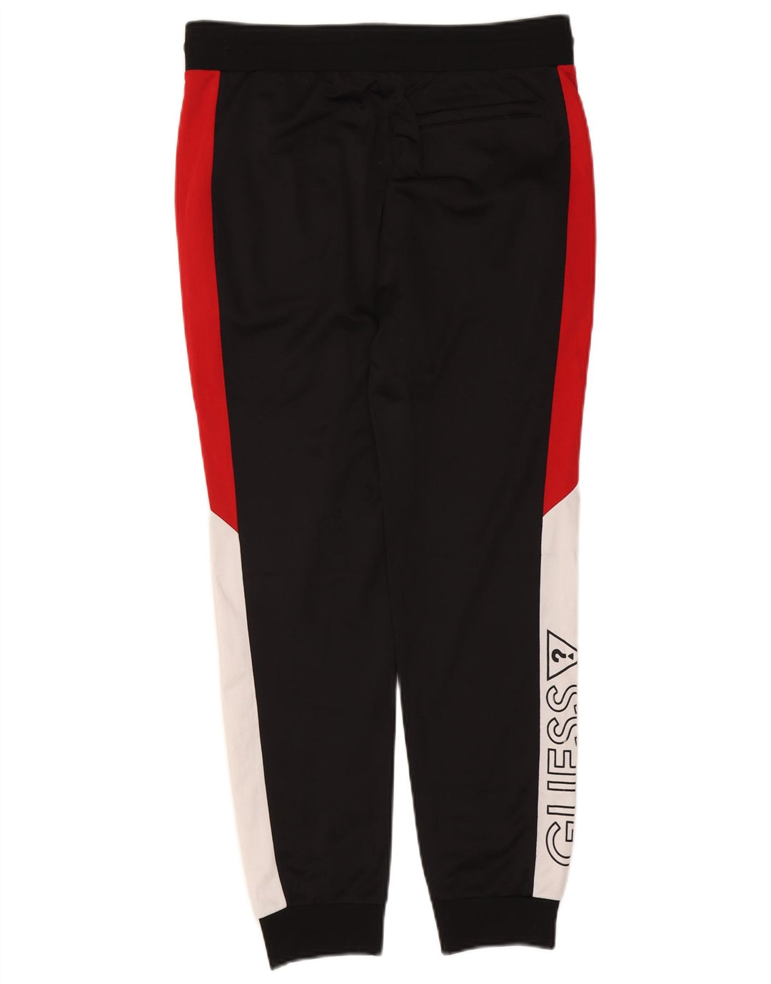 Guess Herre grafisk træningsdragt Bukser Joggers Medium Sort Colourblock