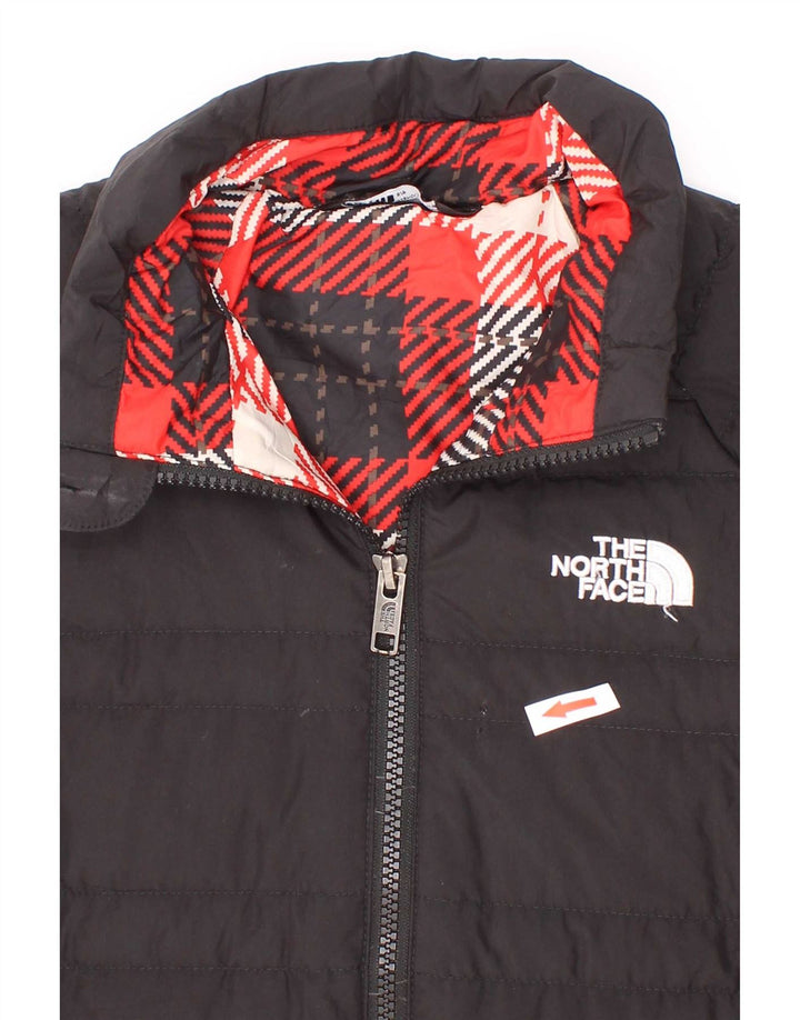 The North Face Boys polstret jakke 7-8 år Lille sort polyester