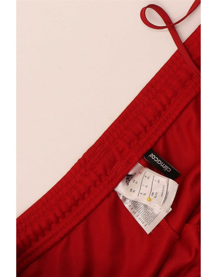 Adidas Herre Climacool Træningsdragt Bukser XL Rød Colourblock Polyester