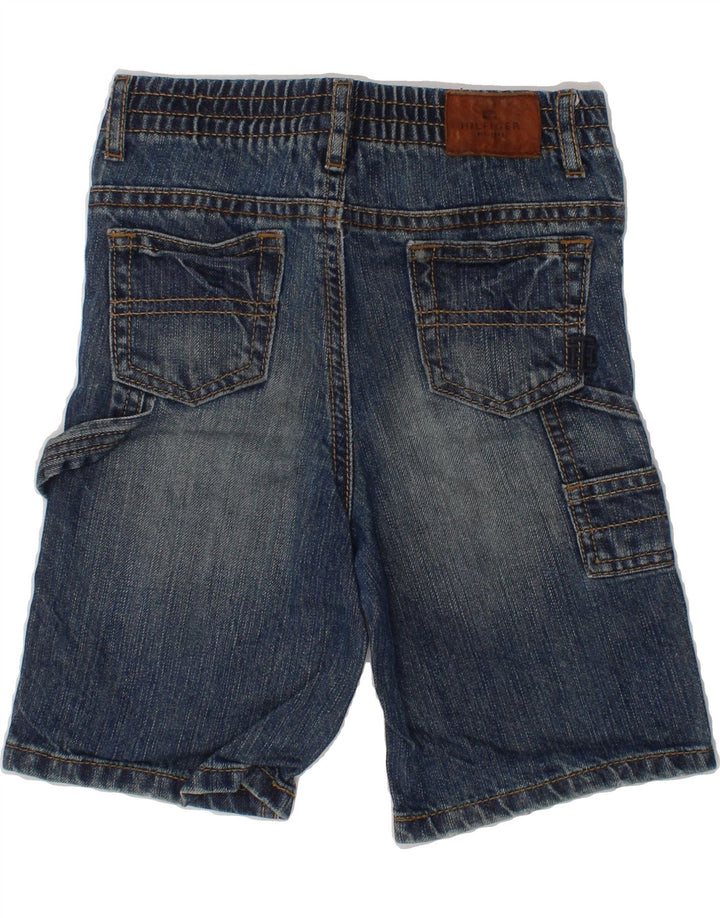 TOMMY HILFIGER Boys Denim Shorts 2-3 Years W20 Blue Cotton Vintage Tommy Hilfiger and Second-Hand Tommy Hilfiger from Messina Hembry 