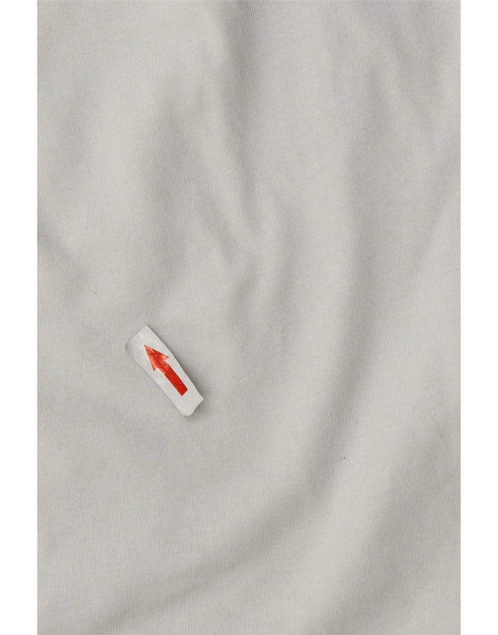 Nike grafisk T-shirt top til mænd XL hvid bomuld